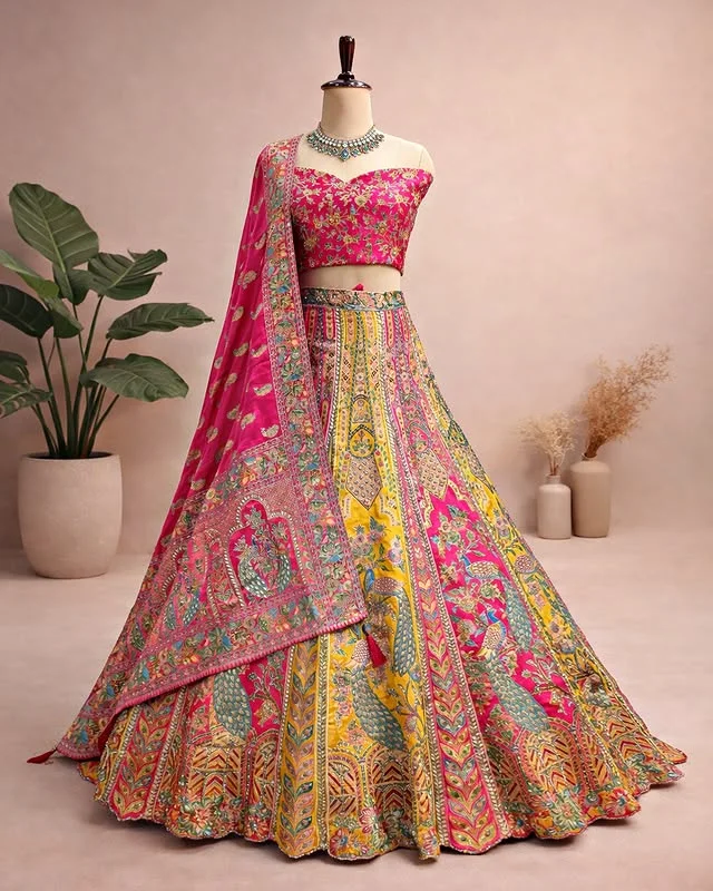 The Mayuri Vivah Lehenga Set